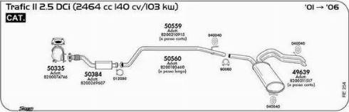 Sigam 012030 - Соединительные элементы, система выпуска autosila-amz.com