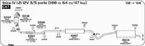 Sigam 042006 - Прокладка, труба выхлопного газа autosila-amz.com