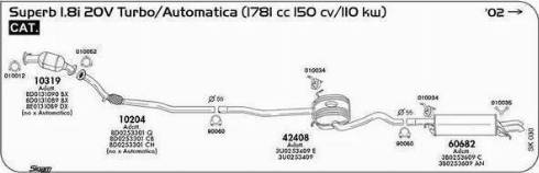 Sigam 010052 - Прокладка, труба выхлопного газа autosila-amz.com