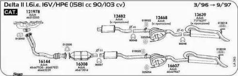 Sigam 121978 - Коллектор, система выпуска autosila-amz.com