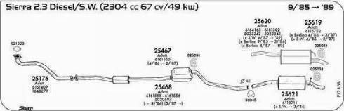 Sigam 025028 - Уплотнительное кольцо, труба выхлопного газа autosila-amz.com