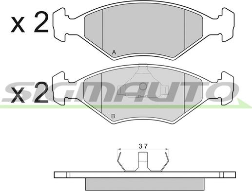 HELLA T1417 - Тормозные колодки, дисковые, комплект autosila-amz.com