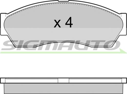 Metzger 1253.00 - Тормозные колодки, дисковые, комплект autosila-amz.com