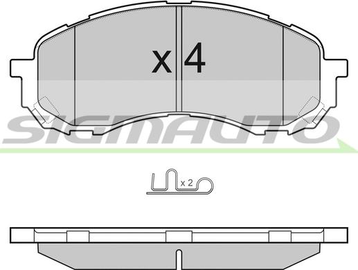 Valeo 9010784 - Тормозные колодки, дисковые, комплект autosila-amz.com