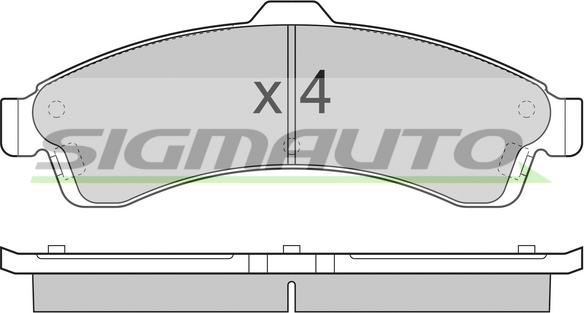 AUGROS 55603070 - Тормозные колодки, дисковые, комплект autosila-amz.com