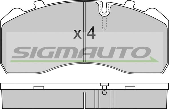 R Brake RB1254-067 - Тормозные колодки, дисковые, комплект autosila-amz.com