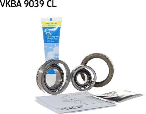 SKF VKBA 9039 CL - Комплект подшипника ступицы колеса autosila-amz.com