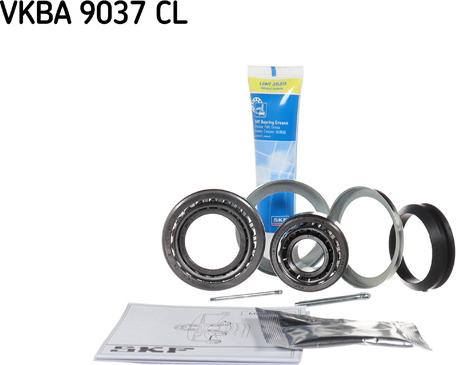 SKF VKBA 9037 CL - Комплект подшипника ступицы колеса autosila-amz.com