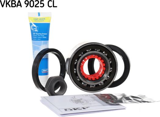 SKF VKBA 9025 CL - Комплект подшипника ступицы колеса autosila-amz.com