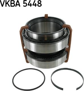 SKF VKBA 5448 - Комплект подшипника ступицы колеса autosila-amz.com