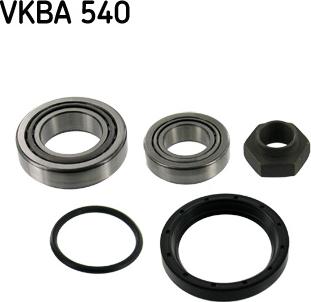 SKF VKBA 540 - Комплект подшипника ступицы колеса autosila-amz.com