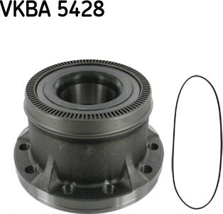 SKF VKBA 5428 - Комплект подшипника ступицы колеса autosila-amz.com