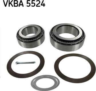 SKF VKBA 5524 - Комплект подшипника ступицы колеса autosila-amz.com