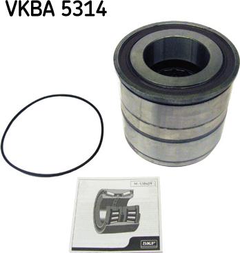 SKF VKBA 5314 - Комплект подшипника ступицы колеса autosila-amz.com