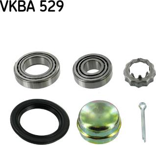 SKF VKBA 529 - Комплект подшипника ступицы колеса autosila-amz.com