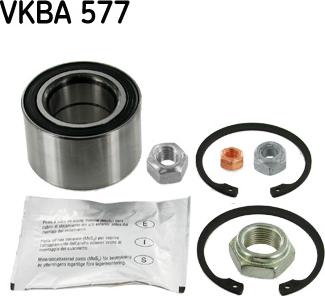 SKF VKBA 577 - Комплект подшипника ступицы колеса autosila-amz.com