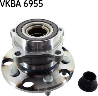 SKF VKBA 6955 - Комплект подшипника ступицы колеса autosila-amz.com