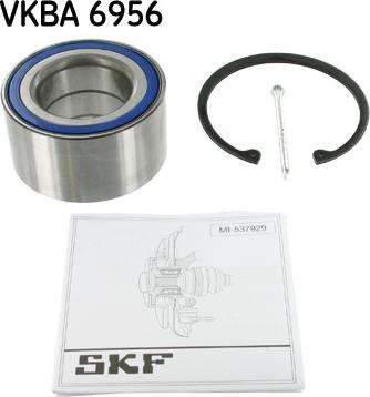 SKF VKBA 6956 - Комплект подшипника ступицы колеса autosila-amz.com