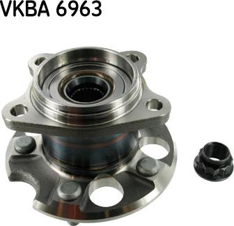 SKF VKBA 6963 - Комплект подшипника ступицы колеса autosila-amz.com