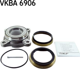 SKF VKBA 6906 - Комплект подшипника ступицы колеса autosila-amz.com