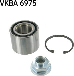 SKF VKBA 6975 - Комплект подшипника ступицы колеса autosila-amz.com