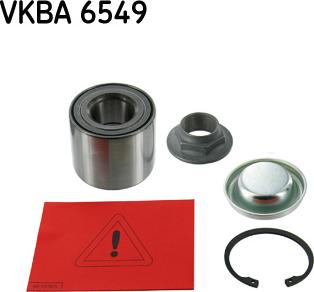 SKF VKBA 6549 - Комплект подшипника ступицы колеса autosila-amz.com