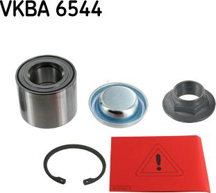 SKF VKBA 6544 - Комплект подшипника ступицы колеса autosila-amz.com