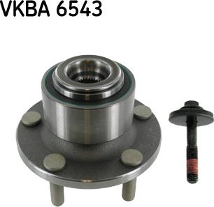 SKF VKBA 6543 - Комплект подшипника ступицы колеса autosila-amz.com