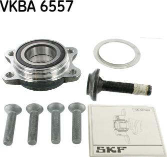 SKF VKBA 6557 - Комплект подшипника ступицы колеса autosila-amz.com