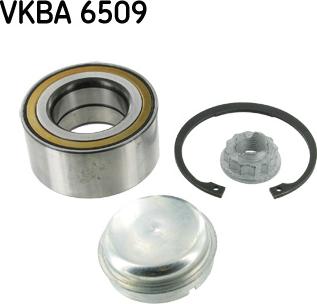 SKF VKBA 6509 - Комплект подшипника ступицы колеса autosila-amz.com