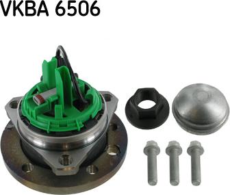 SKF VKBA 6506 - Комплект подшипника ступицы колеса autosila-amz.com