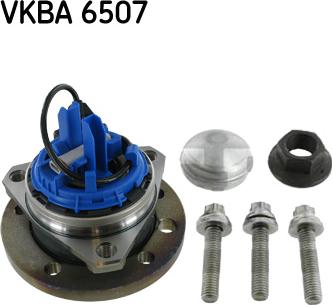 SKF VKBA 6507 - Комплект подшипника ступицы колеса autosila-amz.com