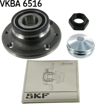 SKF VKBA 6516 - Комплект подшипника ступицы колеса autosila-amz.com