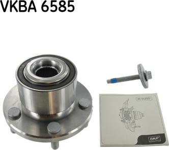 SKF VKBA 6585 - Комплект подшипника ступицы колеса autosila-amz.com