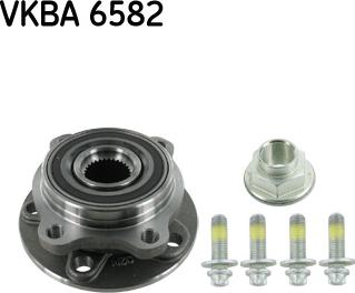 SKF VKBA 6582 - Комплект подшипника ступицы колеса autosila-amz.com