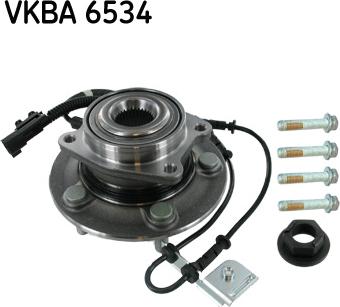 SKF VKBA 6534 - Комплект подшипника ступицы колеса autosila-amz.com
