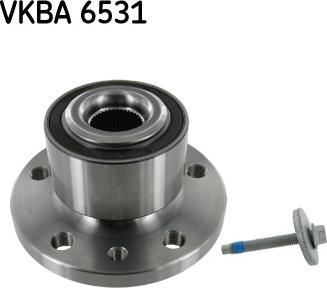 SKF VKBA 6531 - Комплект подшипника ступицы колеса autosila-amz.com