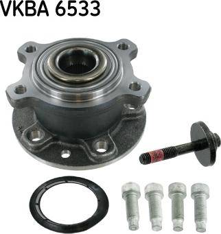 SKF VKBA 6533 - Комплект подшипника ступицы колеса autosila-amz.com