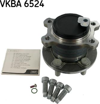 SKF VKBA 6524 - Комплект подшипника ступицы колеса autosila-amz.com