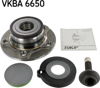 SKF VKBA 6650 - Комплект подшипника ступицы колеса autosila-amz.com