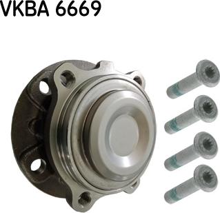 SKF VKBA6669 - Комплект подшипника ступицы колеса autosila-amz.com