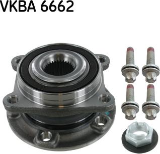 SKF VKBA 6662 - Комплект подшипника ступицы колеса autosila-amz.com