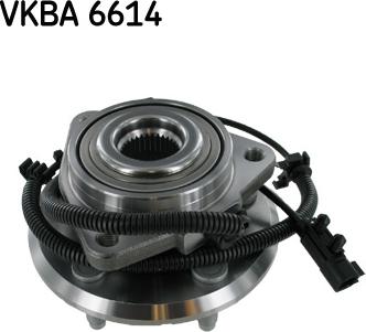 SKF VKBA 6614 - Комплект подшипника ступицы колеса autosila-amz.com