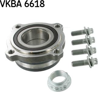 SKF VKBA 6618 - Комплект подшипника ступицы колеса autosila-amz.com
