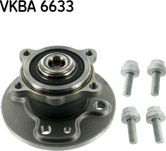 SKF VKBA 6633 - Комплект подшипника ступицы колеса autosila-amz.com