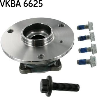 SKF VKBA 6625 - Комплект подшипника ступицы колеса autosila-amz.com