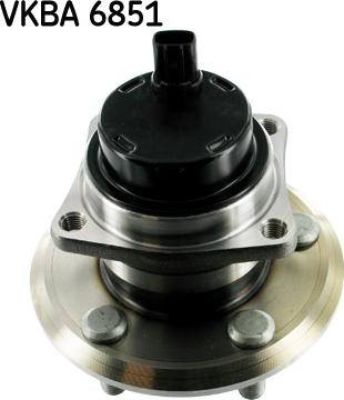 SKF VKBA 6851 - Комплект подшипника ступицы колеса autosila-amz.com