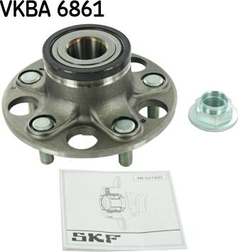 SKF VKBA 6861 - Комплект подшипника ступицы колеса autosila-amz.com