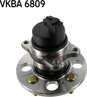 SKF VKBA 6809 - Комплект подшипника ступицы колеса autosila-amz.com
