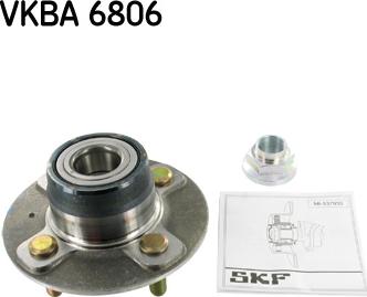 SKF VKBA 6806 - Ступица колеса, поворотный кулак autosila-amz.com